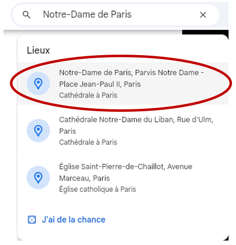 Accès à Notre-Dame de Paris