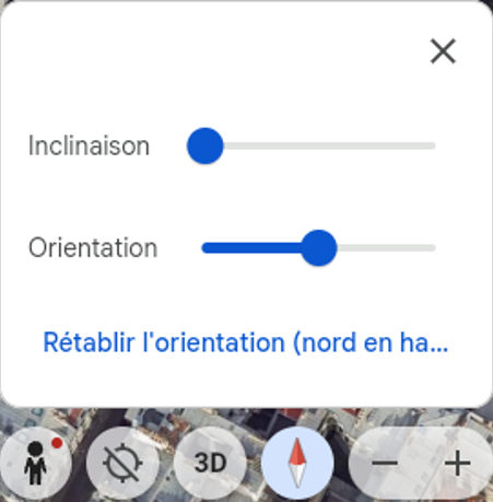 Inclinaison et orientation